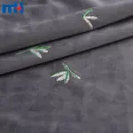 Nakışlı kadife kumaş