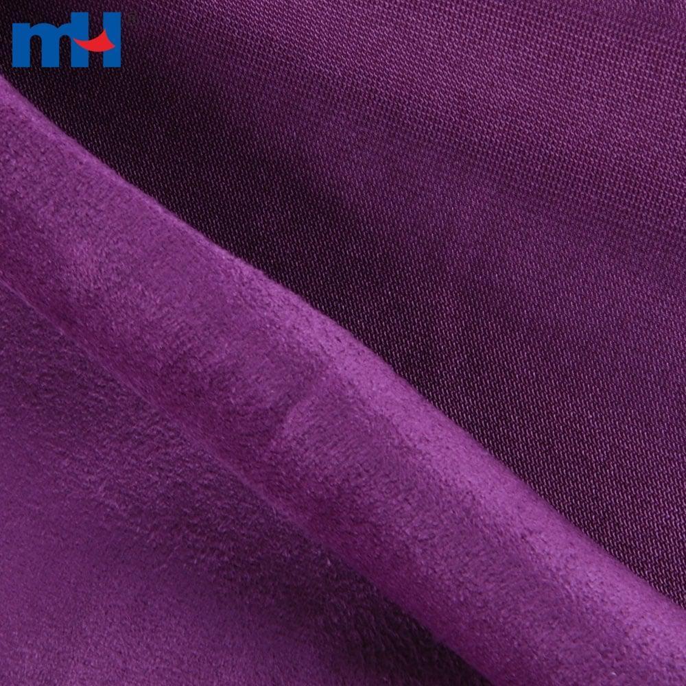Scamosciato in twill di ordito (peluche corto)