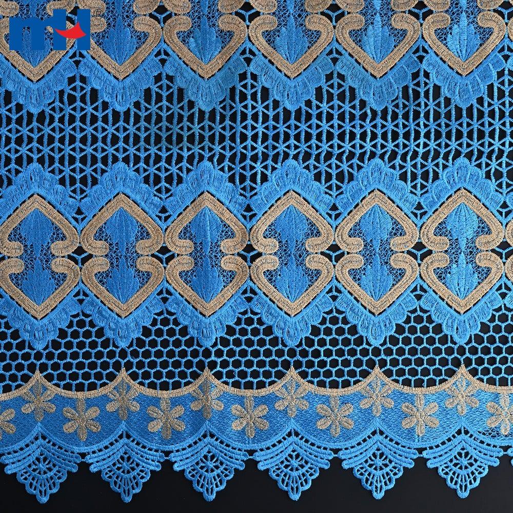 Wholesale water soluble lace fabric for fashion manufacturers