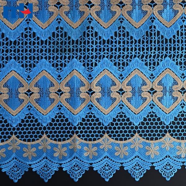 Wholesale water soluble lace fabric for fashion manufacturers
