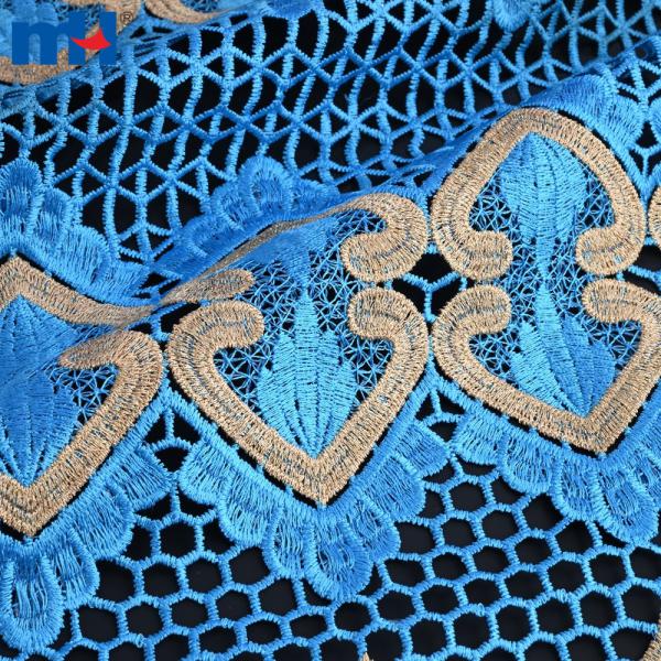 Wholesale water soluble lace fabric for fashion manufacturers