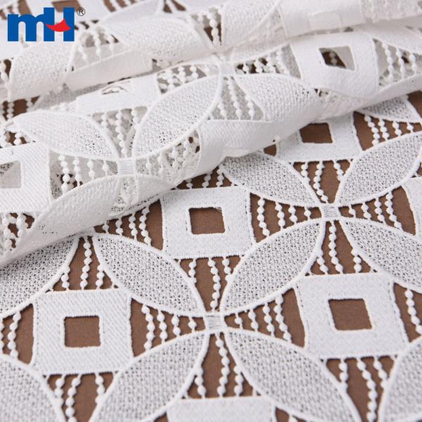 Tissu de dentelle guipure en gros