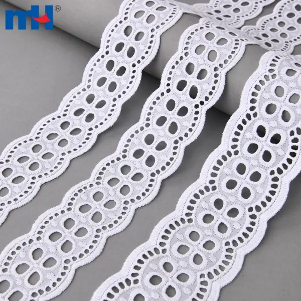 Wholesale decorative cotton lace ribbon