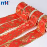 Christmas satin ribbon